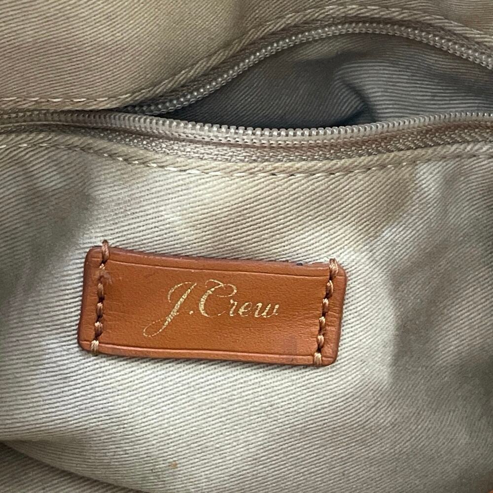 J.Crew Harper Women's Brown Leather Crossbody Purse Mini Stachel Handbag OS - Picture 5 of 6